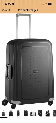 Samsonite cure spinner - samsonite, s'cure